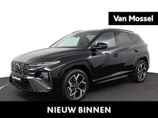 Hyundai Tucson 1.6 T-GDI HEV N Line | Uit Voorraad Leverbaar | Apple Carplay/Android Auto | Suéde/Lederlook Interieur | 360 Camera | Head-Up Display | Sport Stuurwiel | Lichtmetalen Velgen 19'' |