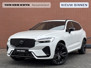 Volvo XC60 2.0 T6 Plug-in hybrid AWD Plus Black Edition Facelift, PHEV, Long range, Automaat, Panoramadak, Trekhaak semi elektrisch, 21 inch wielen, Harman Kardon audio, Park assist voor- en achter, Parkeercamera, Extra getint glas achter