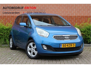 Kia Venga 1.4 90pk CVVT X-ecutive | NL-auto | Hoogzitter! | 5 deuren | Climate control | Cruise control | Elek. ramen | Parkeersensoren | Radio | Lichtm. velgen |