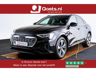 Audi Q8 e-tron 55 quattro S Edition 115 kWh Panoramadak - Stoelverwarming/achter - S Sportstoelen - B&O - Head up - Assistentiepakket Tour - Parkeerassistent - Uitgebreide interieurvoorverwarming -