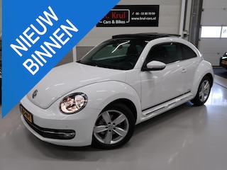 Volkswagen Beetle 1.2 TSI CUP Panoramadak Airco-ecc Navigatie Bluetooth Stoelverwarming 1e Eigenares Boekjes aanwezig Nette auto Extra meters