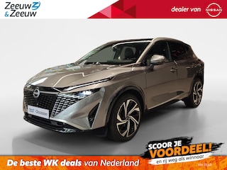 Nissan Qashqai 1.3 MHEV Xtronic Tekna Plus | FULL OPTION | GARANTIE T/M 2035!!! | 360 CAMERA