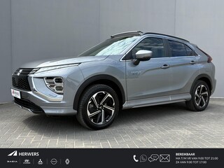 Mitsubishi Eclipse Cross 2.4 PHEV Instyle / Fabrieksgarantie t/m 06-2029 / Dealer Onderhouden / Trekhaak (1.500KG) / Schuif-/Kanteldak / Lederen Bekleding / Navigatie / Apple Carplay/Android Auto /