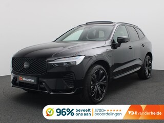 Volvo XC60 2.0 T6 Plug-in hybrid AWD Plus Black Edition Panoramadak, Trekhaak, 21" LM Velgen, 360gr. Camera, Head-Up Display, Elektr. Achterklep, Keyless, Memorystoel
