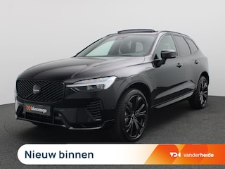 Volvo XC60 2.0 T6 Plug-in hybrid AWD Plus Black Edition Pano-Schuifdak, Trekhaak, 21" LM Velgen, 360gr. Camera, Head-Up Display, Elektr. Achterklep, Keyless, Memorystoel