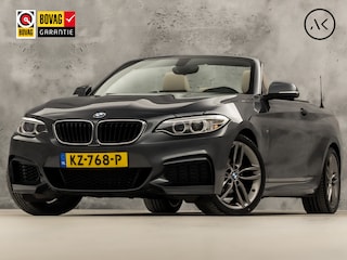 BMW 218i M Sport High Executive Automaat (GROOT NAVI, M PAKKET, DEALER ONDERHOUDEN, LEDER, STOELVERWARMING, SPORTSTOELEN, WINDSCHERM, XENON, NIEUWE APK, NIEUWSTAAT)
