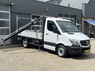 Mercedes-Benz Sprinter 316 2.2 CDI 366 EHD 3500kg Trekgewicht Pick up Openlaadbak HIAB laadkraan T-CLX 013 Airco Euro 6 Airco 3-Persoons Dealer onderhouden