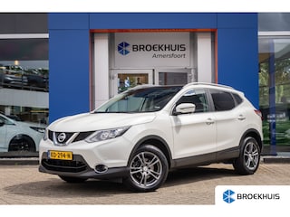 Nissan Qashqai 1.6 N-Connecta | Trekhaak 1500kg. | Panorama dak | 360 Camera | L.M. Velgen | DAB | Cruise Control | Navigatie | | Achteruitrijcamera 360 graden | Autonomous Emergency Braking | Chroom delen exterieur