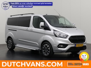 Ford Transit Custom 2.0TDCI 170PK Automaat Lang Limited Dubbele Cabine | Leder | 2xSchuifdeur | Navigatie | Camera | Multimedia | Trekhaak