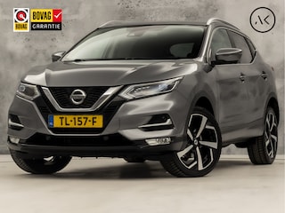 Nissan Qashqai 1.2 Tekna (NAVIGATIE, CLIMATE, LEDER, 360 CAMERA, STOELVERWARMING, ELEK SPORTSTOELEN, GETINT GLAS, KEYLESS, TREKHAAK, NIEUWSTAAT)