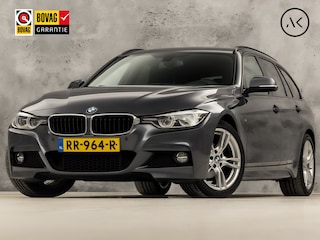 BMW 320i M Sport High Executive 184Pk Automaat (GROOT NAVI, DEALER ONDERHOUDEN, CLIMATE, LEDER, STOELVERWARMING, SPORTSTOELEN, PARKEERSENSOREN, GETINT GLAS, NIEUWSTAAT)