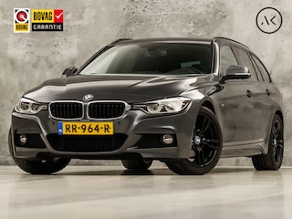 BMW 320i M Sport High Executive 184Pk Automaat (GROOT NAVI, DEALER ONDERHOUDEN, CLIMATE, LEDER, STOELVERWARMING, SPORTSTOELEN, PARKEERSENSOREN, GETINT GLAS, NIEUWSTAAT)