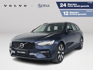 Volvo V90 T8 Plug-in hybrid AWD Ultra Dark | SOH 100% | Panoramadak | 360° camera | Harman Kardon | Head-up display | Stoel- en Stuurverwarming | Trekhaak