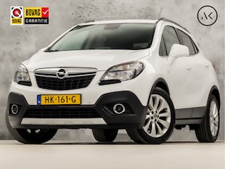 Opel Mokka 1.4 T Cosmo 141Pk (SCHUIFDAK, NAVIGATIE, CAMERA, STUUR/STOELVERWARMING, LEDER, SPORTSTOELEN, GETINT GLAS, CRUISE, NIEUWE APK, NIEUWSTAAT)