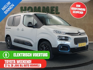 Citroën Berlingo Feel 50 kWh - ORIGINEEL NEDERLANDSE AUTO - AFNEEMBARE TREKHAAK - TREKGEWICHT 750 KG - NAVIGATIE - PARKEERSENSOREN ACHTER - VOORSTOELEN VERWARMD - MIDDENARMSTEUN VOOR - CLIMATE CONTROL - CRUISE CONTROL - 3 FASE LADEN - ACHTERRUIT APART TE OPENEN