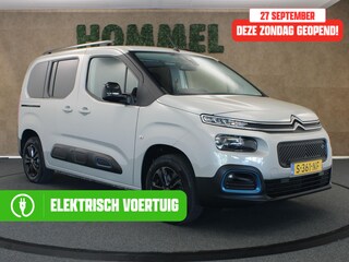 Citroën Berlingo Feel 50 kWh - ORIGINEEL NEDERLANDSE AUTO - AFNEEMBARE TREKHAAK - TREKGEWICHT 750 KG - NAVIGATIE - PARKEERSENSOREN ACHTER - VOORSTOELEN VERWARMD - MIDDENARMSTEUN VOOR - CLIMATE CONTROL - CRUISE CONTROL - 3 FASE LADEN - ACHTERRUIT APART TE OPENEN