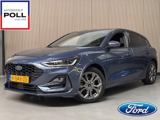 Ford Focus 125pk Eco Hybrid ST Line Sync-4 Groot navi Climat Cruise Privacy glass 5drs Dealeronderhouden