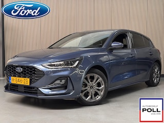 Ford Focus 125pk Eco Hybrid ST Line Sync-4 Groot navi Climat Cruise Privacy glass 5drs Dealeronderhouden