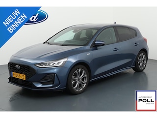 Ford Focus 125pk Eco Hybrid ST Line Sync-4 Groot navi Climat Cruise Privacy glass 5drs Dealeronderhouden