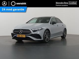 Mercedes-Benz A-klasse 180 Business Solution AMG | Night edition | Panoramadak | Memory stoelen | Head-up display | Stoelverwarming | Dodehoekassistent | AMG Line Plus