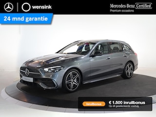 Mercedes-Benz C-klasse Estate 180 Business Solution AMG | Panoramadak | Trekhaak | Carplay | DIGITAL Light | Night pakket |