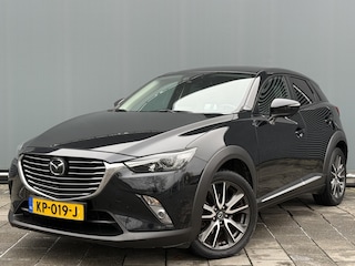 Mazda CX-3 BWJ 10-2016 | 2.0 SkyActiv-G 120 GT-M | LEER | CLIMA | NAVI | CAMERA | 18'' LMV | PDC | STOELVERW | HEAD-UP |