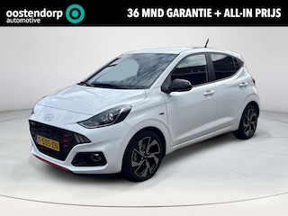 Hyundai i10 1.0 T-GDI N Line 100 PK 5-zits | Stoelverwarming | Stuur verwarming | Apple carplay | Parkeercamera met sensoren achter | Rijklaarprijs! |