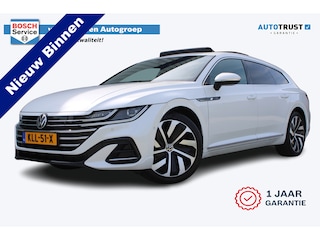Volkswagen Arteon 1.4 TSI eHybrid R-Line Business+ | Incl. 12 maanden garantie | Schuif/kantel dak | Adaptieve cruise control | Standkachel | Uitklapbare trekhaak | Head-up display | Massage stoel | Apple carplay/Android auto | Stoelverwarming voor/achter |