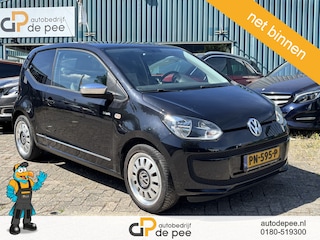 Volkswagen Up 1.0 high up! Black AIRCO/NAVI/BLUETOOTH/EL.RAMEN/LICHTMETAAL rijklaarprijs!