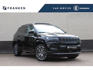 Jeep Compass 4xe 240 Plug-in Hybrid Electric Summit | Leder | Winterpack | Elektr. Achterklep | Stoelverwarming/ventilatie | Compleet