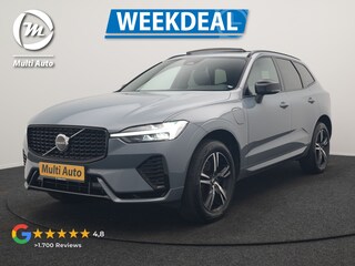Volvo XC60 T6 AWD R-Design LONG RANGE PHEV 350pk Dealer O.H. | Panodak | Camera | Sportstoelen Memory & Verwarmd | Stuur Verwarmd | Google Assistent | Keyless | Cruise Control | Apple Carplay | DAB | Plug In Hybrid |