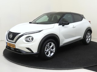 Nissan Juke 1.0 DIG-T N-Connecta | BTW| Automaat | Navigatie Achteruitrijcamera Stoel/Stuur/Voorruitverwarming| \Cruise & Climate Control