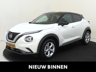 Nissan Juke 1.0 DIG-T N-Connecta | BTW| Automaat | Navigatie Achteruitrijcamera Stoel/Stuur/Voorruitverwarming| \Cruise & Climate Control