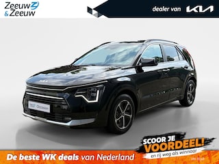Kia Niro 1.6 GDi DynamicPlusLine | Schuifdak | Camera | Stoelverwarming + Stuurverwarming | Navi | Head-Up | Elektr. Kofferklep |