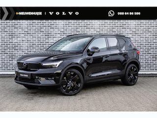 Volvo EX40 Single Motor Extended Range Plus Black Ed. 82 kWh | Adaptieve Cruise Control | Harman Kardon Audio | Stoel-/Stuurverwarming | Parkeercamera | Dodehoek Detectie | Pixel LED | Elektr. Verst. Stoelen + Geheugen | Donker Getint Glas | Warmtepomp |