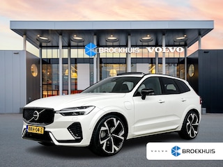 Volvo XC60 T8 Recharge Ultra Dark Executive 22" | Getint & Gelamineerd Glas | Alarmklasse 3 | Black Edition Interieur | Luchtvering | Bowers & Wilkins | Geventileerd Nappa | Massagestoelen | Head-Up | 360 Camera | Elektr. verst. Stoelen | Full LED