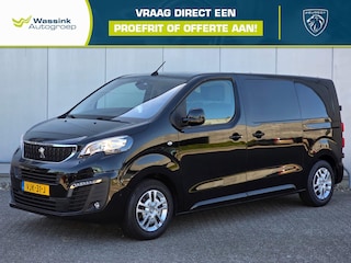 Peugeot Expert 2.0 BlueHDI 120 Standard Asphalt Automaat | Dubbele schuifdeur | Trekhaak | Navigatie | Parkeercamera |