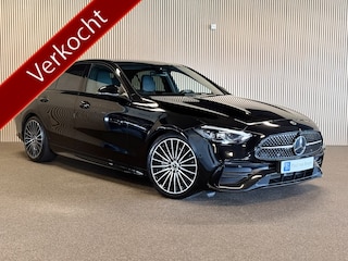 Mercedes-Benz C-klasse 300 AMG STYLING-BURMESTER-TREKHAAK-NIGHT-SFEERVERLICHTING-MULTISPAAKS VELGEN