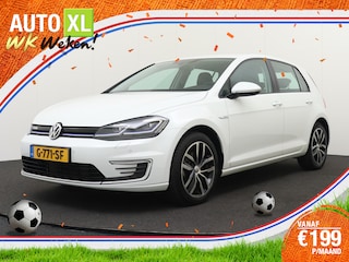 Volkswagen Golf E-DITION 92%SOH Warmtepomp Digi.Dashboard Leder Camera Carplay