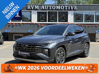 Hyundai Tucson 1.6 T-GDI HEV N Line VAN: 36.900,- VOOR: 34.877,- UW WKVOORDEEL: 2.023,-| PANO |DEALER ONDERHOUDEN| HYUNDAI GARANTIE T/M 02-2028| STOELVENTILATIE + VERWARMING| CAMERA | FULL OPTIONS| ACHTERBANK VERWARMD