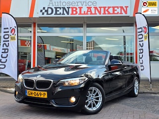 BMW 2-serie Cabrio 218i Automaat BJ.2015 / Navigatie / Clima / Cruise / Lmv / Pdc !!