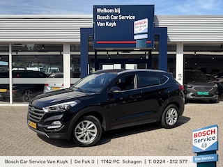Hyundai Tucson 1.6 GDi Premium / NL-Auto / Vol-Leder / Cruise-Control / Stoelverwarming V+A / Climate-Control / LED / Keyless / DAB Radio-Bluetooth / Navi / Camera / PDC V+A / 17'' LMV / ENZ.