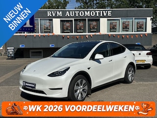 Tesla Model Y Long Range Dual AWD VAN: 39.900,- VOOR: 36.770,- UW WKVOORDEEL: 3.130,- | SOH 95% | AFNEEMBARE TREKHAAK|  RIJKLAAR GELEVERD | 12 MND BOVAG GARANTIE | TESLA GARANTIE ACCU + AANDRIJFLIJN T/M 08-2031/ 192.000KM|