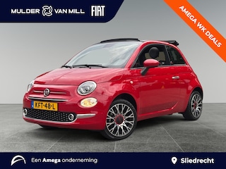 Fiat 500 Cabrio RED 1.0 Hybrid 70pk | CLIMA | NAVI | PARKEERHULP | CRUISE CONTROL | 16" LM-VELGEN | APPLE CARPLAY / ANDROID AUTO | DAB+ |