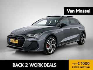 Audi A3 Sportback 45 TFSI e S edition Competition | Automaat | Panoramadak | Apple Carplay / Android Auto | Elektrisch Verstelbare Bestuurdersstoel | Stoelverwarming | Virtual Cockpit | Climate Control | Cruise Control | Lage km stand