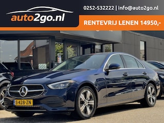 Mercedes-Benz C-klasse 300 e AUT9 LUXURY LINE LEDER NAVI CAMERA DIGI-DASH APPLE-CARPLAY LED LMV PDC