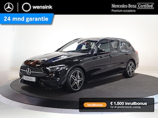 Mercedes-Benz C-klasse 180 Star Edition AMG Line LIMITED | Panoramaschuifdak | Distronic | Achteruitrijcamera | Night |