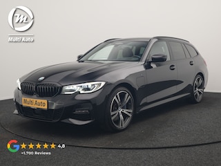 BMW 3-serie Touring 330e M Sport PHEV 293pk Dealer O.H. | Trekhaak Af Fabriek | Adaptive Cruise | Head Up | 360 Camera | Adaptief Onderstel | Alcantara Sportstoelen & Stuur Verwarmd | Laser LED | Sfeerverlichting | Keyless | Blis | Apple Carplay | Plug In Hybrid |