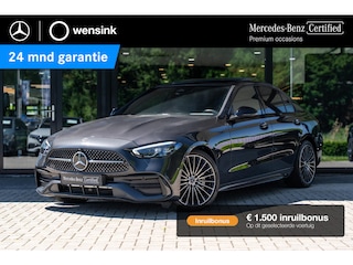 Mercedes-Benz C-klasse 180 Star Edition AMG line | Panorama-schuifdak | Sfeerverlichting | Burmester 3D | Achteruitrijcamera | Smartphone-integratie