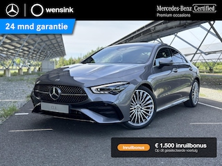 Mercedes-Benz CLA 180 Business Solution AMG | Panoramadak | Burmester | Trekhaak | Rijassistentiepakket | Winter pakket | 360 camera |